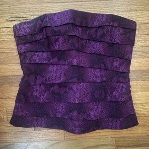 White House Black Market Corset Top